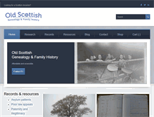 Tablet Screenshot of oldscottish.com